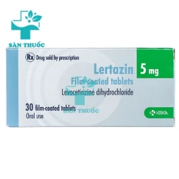 Lertazin 5mg - Thuốc điều trị viêm mũi dị ứng, mề đay của KRKA