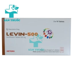 Levin 500mg Hetero - Thuốc điều trị nhiễm khuẩn hiệu quả