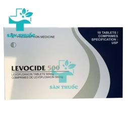 Levocide 500 Cadila - Thuốc điều trị nhiễm khuẩn của Ấn Độ