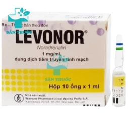 Levonor 1mg/ml - Thuốc điều trị các bệnh tim mạch hiệu quả