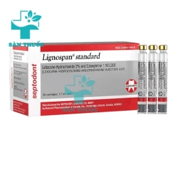 Lignospan Standard - Thuốc gây tê tại chỗ hiệu quả của Pháp