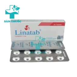 Linatab Tablet 5mg Incepta - Thuốc điều trị đái tháo đường typ 2