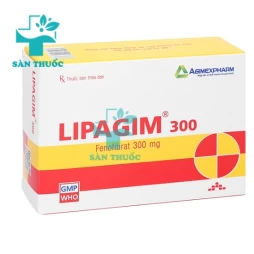 Lipagim 300 - Thuốc điều trị mỡ máu cao của Agimexpharm