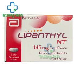 Lipanthyl NT 145mg - Thuốc giúp hạ mỡ máu hiệu quả của Pháp