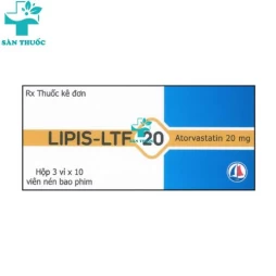 Lipis-LTF 20 - Atorvastatin 20mg La Terre France