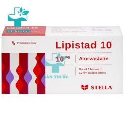 Lipistad 10mg - Thuốc điều trị mỡ máu hiệu quả