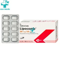 Lipocomb 20mg/10mg - Rosuvastatin 20mg + Ezetimibe 10mg Egis