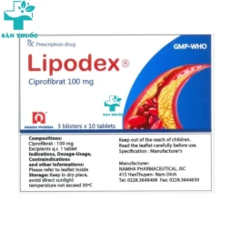 Lipodex - Ciprofibrat 100mg Nam Hà