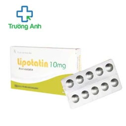 Lipotatin 10mg Mebiphar- Thuốc điều trị tăng cholestreol hiệu quả