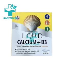 Liquid Calcium D3 Tradiphar - Hỗ trợ giúp xương chắc khỏe