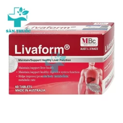 Livaform - Giúp hỗ trợ tăng cường chức năng gan của Úc