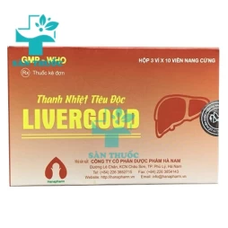 Thanh nhiệt tiêu độc Livergood - Giúp mát gan, giải độc