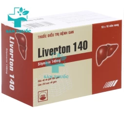 Liverton 140 - Thuốc điều trị suy chức năng gan của Pymepharco