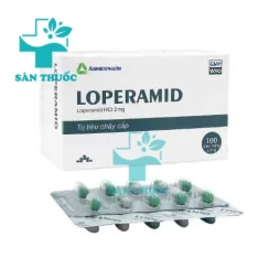 Loperamid 2mg Agimexpharm - Thuốc điều trị tiêu chảy cấp hiệu quả