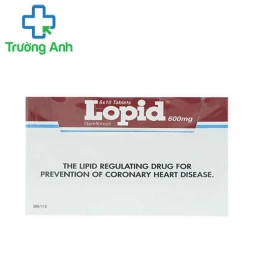 Lopid 600mg Pfizer - Thuốc điều trị rối loạn lipid máu hiệu quả