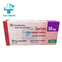 Lorista 50mg - Thuốc điều trị huyết áp cao hiệu quả