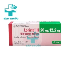 Lorista H 50/12. - Thuốc điều trị phù do suy tim và nhiều nguyên nhân khác hiệu quả