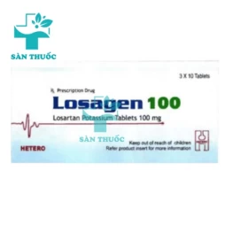 Losagen 100 Hetero - Thuốc điều trị tăng huyết áp của Ấn Độ