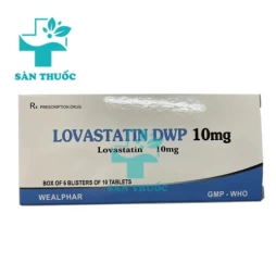 Lovastatin DWP 10mg Wealphar - Thuốc điều trị tăng cholesterol