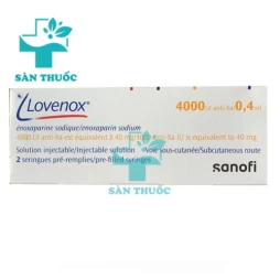 Lovenox 4000UI/0,4ml - Thuốc trị thuyên tắc huyết khối tĩnh mạch