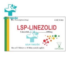 LSP-Linezolid 600mg Cophavina - Thuốc trị nhiễm khuẩn hiệu quả