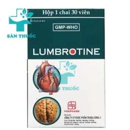 Lumbrotine (lọ) - Thuốc điều trị tê mỏi chân tay hiệu quả