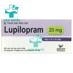 Lupilopram 20 - Thuốc điều trị bệnh trầm cảm hiệu quả