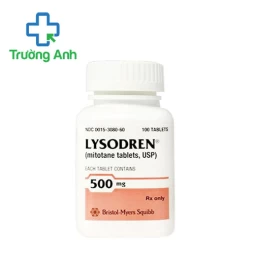 Lysodren 500mg Bristol - Thuốc điều trị bệnh ung thư của Mỹ