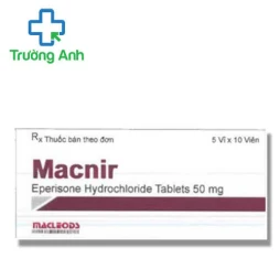 Macnir 50mg Macleods - Thuốc điều trị bệnh liệt co cứng hiệu quả
