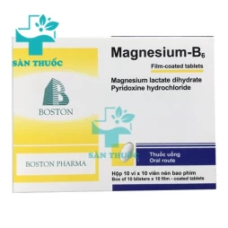 Magne - B6 BOSTON - Thuốc giúp bổ sung vitamin và chất khoáng cho cơ thể hiệu quả