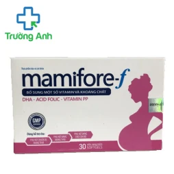 Mamifore – F - Bổ sung dưỡng chất cần thiết cho phụ nữ mang thai