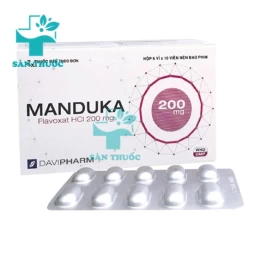 Manduka - Thuốc chống co thắt đường tiết niệu của Davipharm