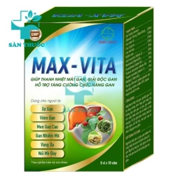 Max-vita - Hỗ trợ giải độc gan, làm mát gan hiệu quả