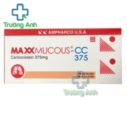Maxxmucous-CC 375 Ampharco USA - Điều trị bổ sung trong các bệnh đường hô hấp