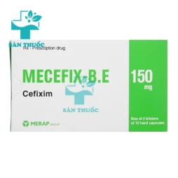 Mecefix-B.E 150mg Merap - Thuốc điều trị nhiễm khuẩn