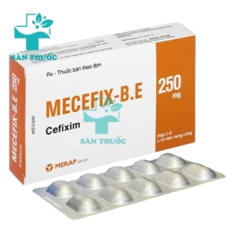 Mecefix-B.E 250mg Merap - Thuốc điều trị nhiễm khuẩn