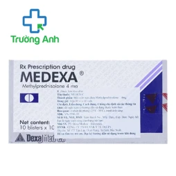 Medexa 4mg Dexa Medica (viên) - Thuốc chống viêm hiệu quả