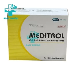 Meditrol 0,25mcg Mega - Thuốc điều trị bệnh loãng xương hiệu quả