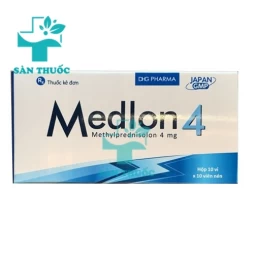 Medlon 4 DHG - Chống viêm và giảm miễn dịch trong viêm khớp dạng thấp