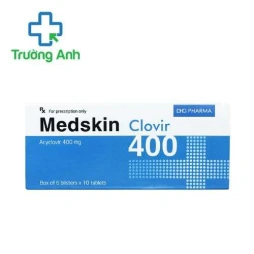 Medskin Clovir 400 DHG - Điều trị nhiễm virus Herpes simplex