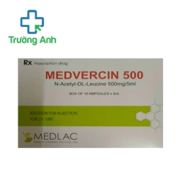 Medvercin 500 Medlac - Thuốc điều trị chứng chóng mặt