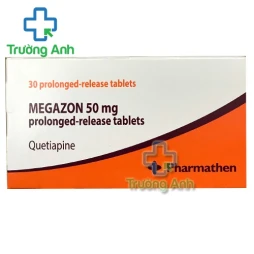 Megazon 50mg Pharmathen - Điều trị các cơn hung cảm liên quan đến rối loạn lưỡng cực
