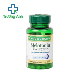 Nature's Bounty Melatonin 5mg - Hỗ trợ cải thiện giấc ngủ