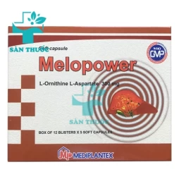 Melopower 300mg Mediplantex - Thuốc trị suy giảm chức năng gan