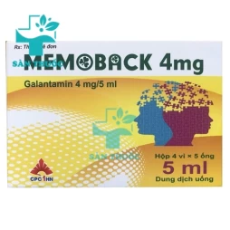 Memoback 4mg CPC1HN - Thuốc điều trị một số rối loạn thần kinh - cơ