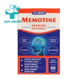 Memotine - Hỗ trợ tăng cường tuần hoàn não hiệu quả của Mỹ