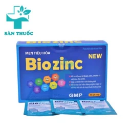 Men tiêu hóa Biozinc New Santex - Tăng cường sức khỏe hệ tiêu hóa