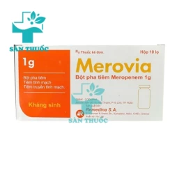 Merovia 1g - Thuốc chống nhiễm khuẩn hiệu quả của Hy Lạp