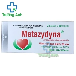 Metazydyna - Thuốc điều trị đau thắt ngực hiệu quả