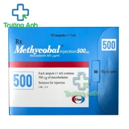 Methycobal 500mcg Eisai (tiêm) - Thuốc trị các bệnh lý thần kinh
